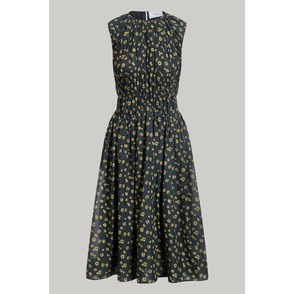 Merlette Villard Floral Print Dress In Green