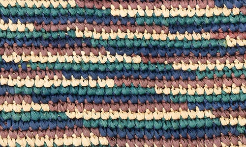 STAUD STAUD MOON RAFFIA TOP HANDLE TOTE 