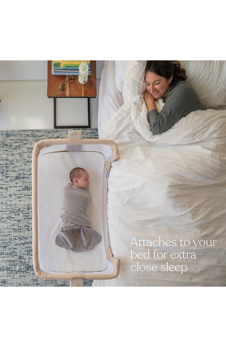HALO BassiNest<sup>®</sup> 2-in-1 Bedside Bassinet Sleeper, Alternate, color, Oat