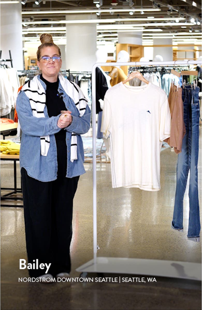 Cliffside Shores Lux Organic Cotton Graphic T-Shirt, sales video thumbnail