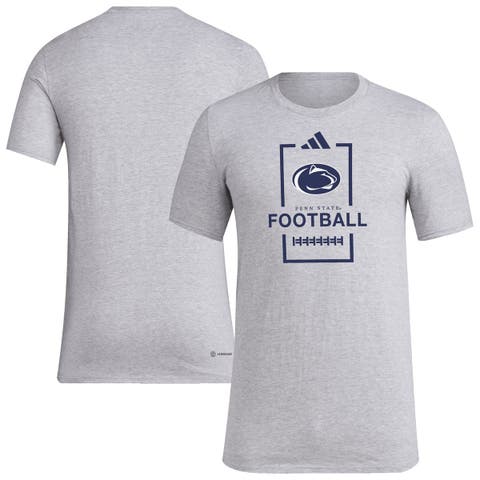 Men's adidas Gray Penn State Nittany Lions Football Polyester T-Shirt