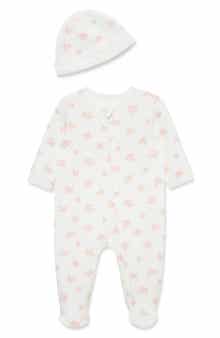 Quilted Footie & Hat Set