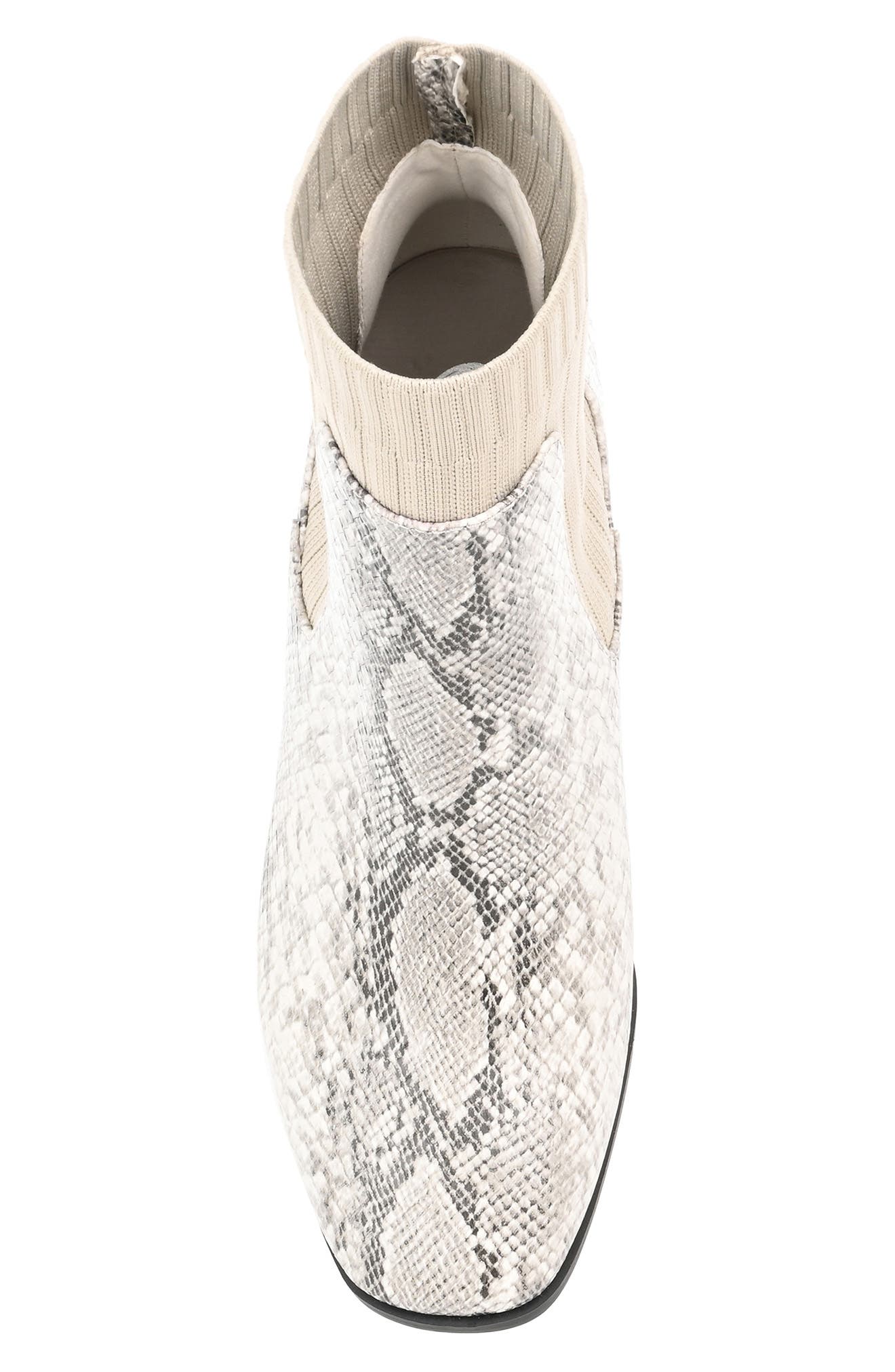 Journee Collection Adalia Block Heel Bootie, Alternate, color, Snake