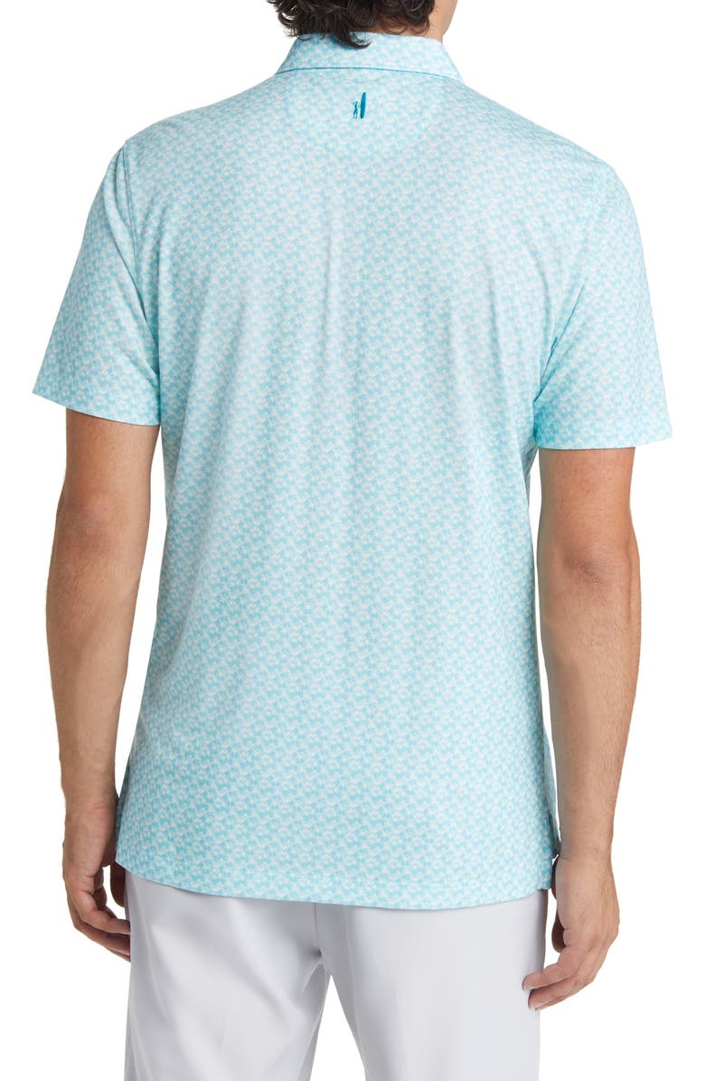 johnnie-O Tamar PREP-FORMANCE Leaf Print Golf Polo, Alternate, color, 