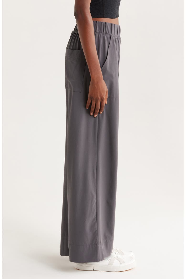 Wide Leg Utility Pants, Alternate, color, GRAPHITE