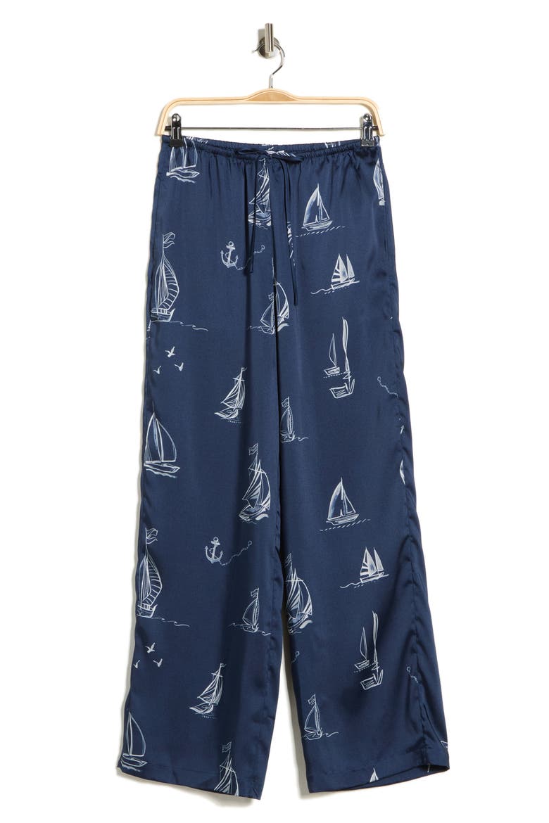Damani Sailboat Pants, Alternate, color, SAILBOATS