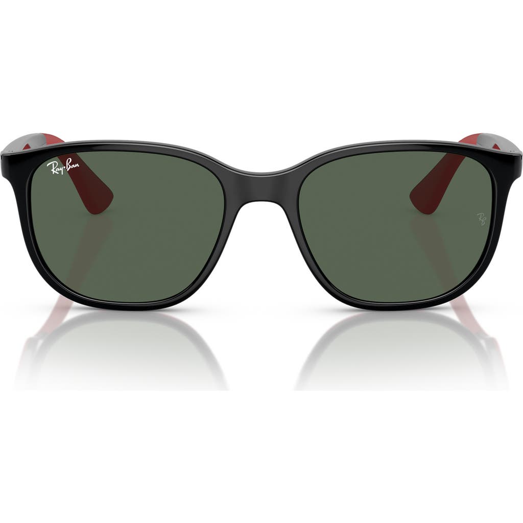 Ray Ban Ray-ban Kids' Junior 48mm Square Sunglasses In Green