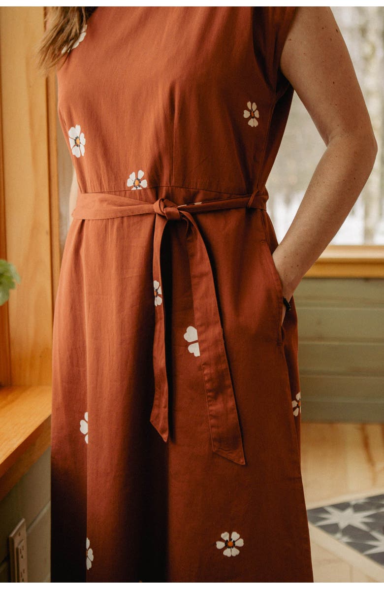 Bridge & Burn Eloise Dress, Alternate, color, Redstone Bloom