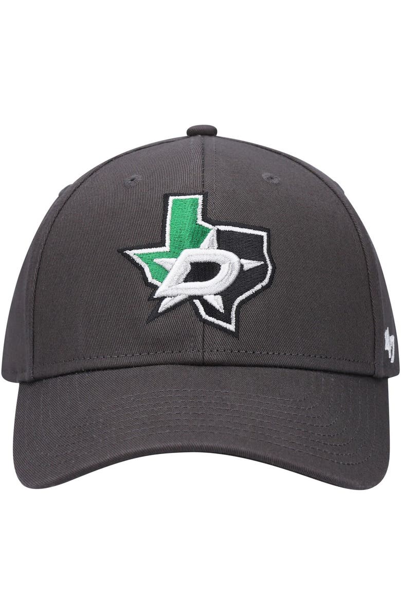 '47 Men's '47 Gray Dallas Stars Legend MVP Adjustable Hat, Alternate, color,