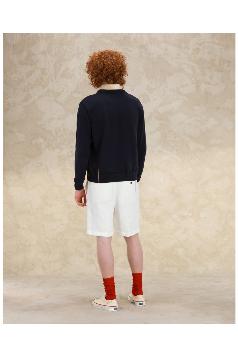Rover Cotton Crewneck Sweater, Alternate, color, BLUE