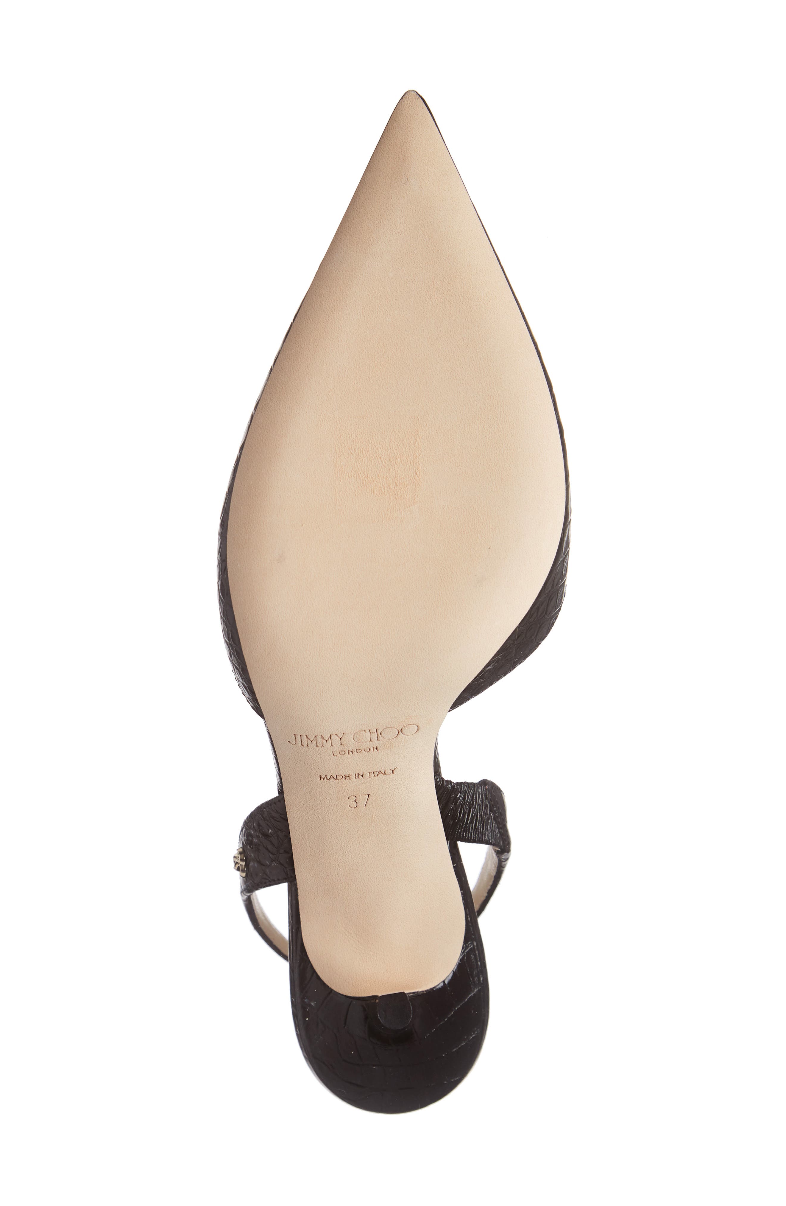 Jimmy Choo Thandi Embossed Slingback Pump, Alternate, color, 