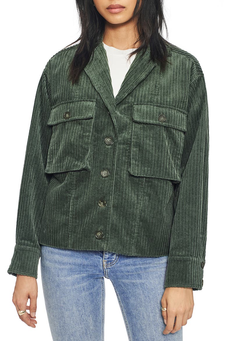 Sam Corduroy Jacket, Main, color, GREEN