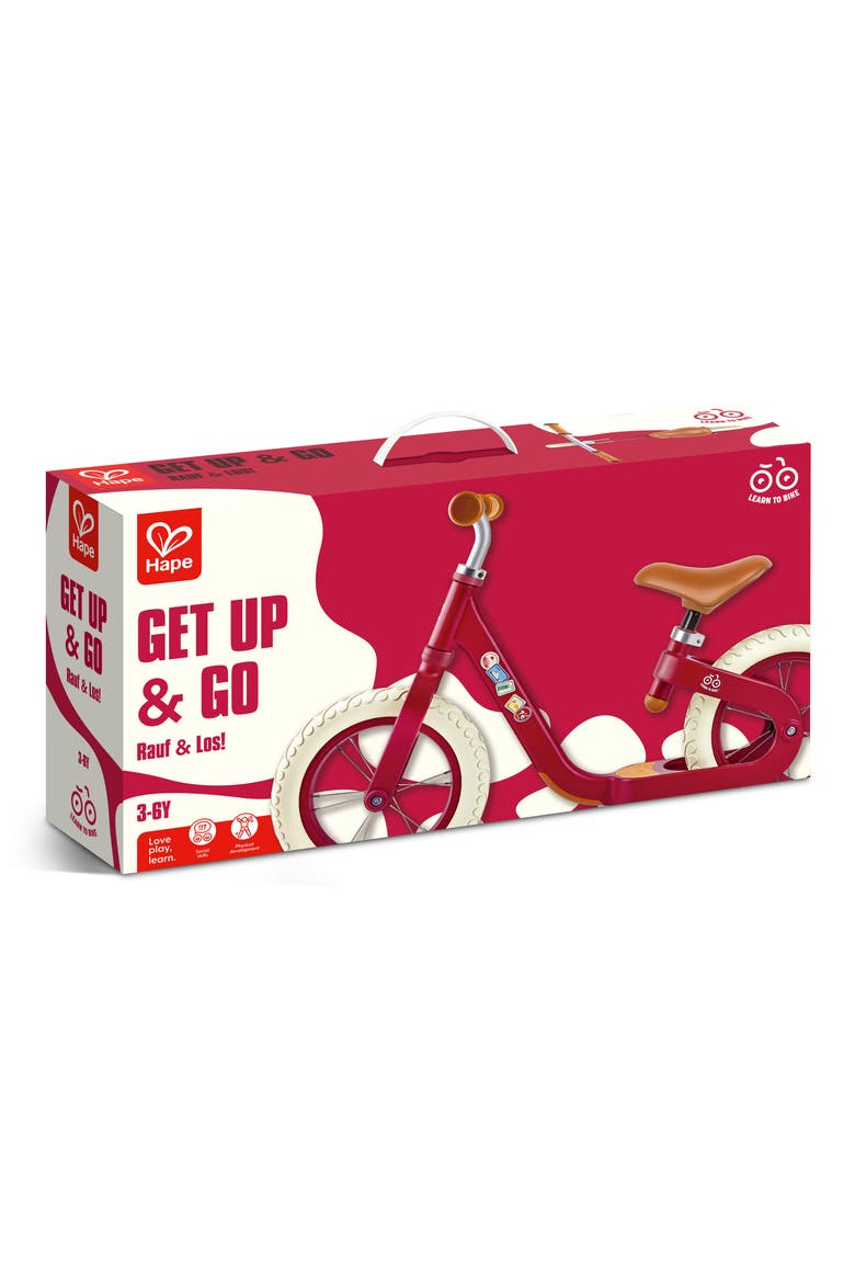 Get Up & Go Balance Bike, Alternate, color, RED