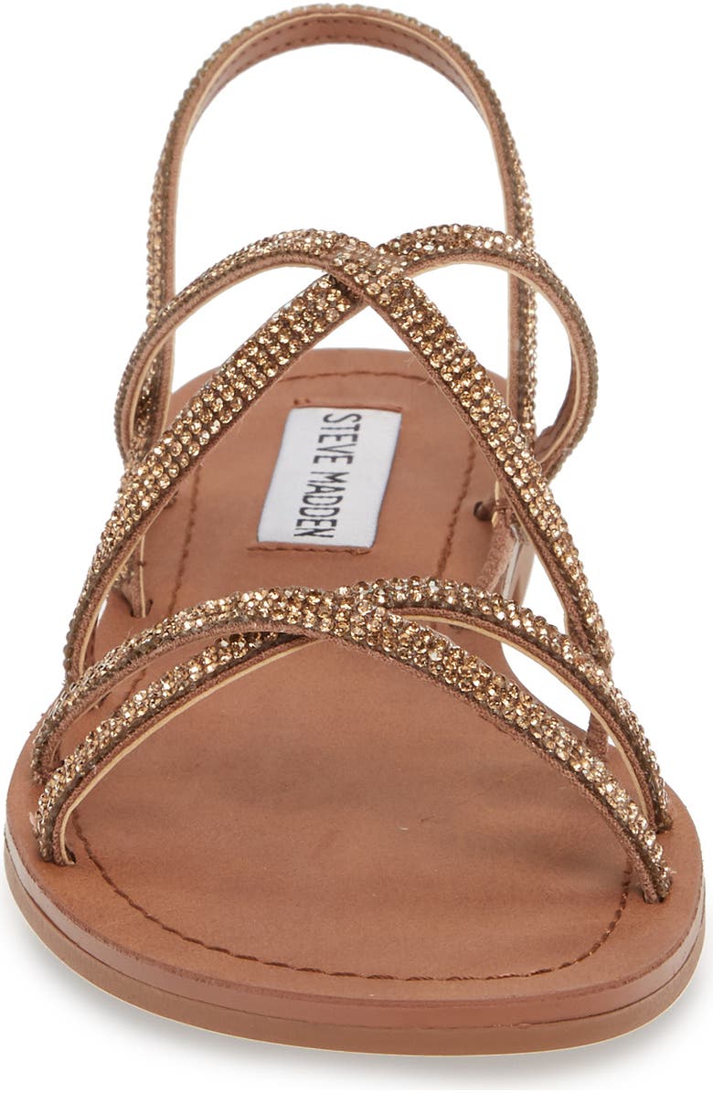 Steve Madden Rita Embellished Strappy Sandal, Alternate, color,