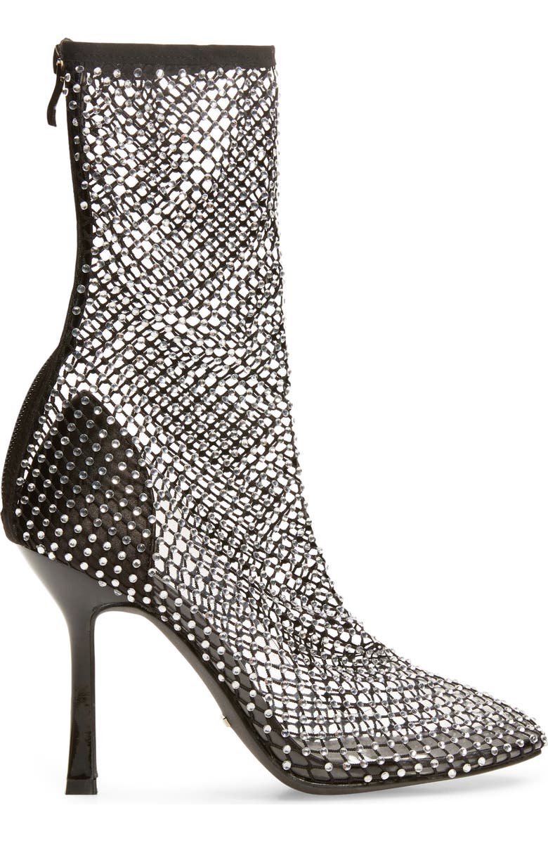 Billini Rhinestone Mesh Bootie, Alternate, color,