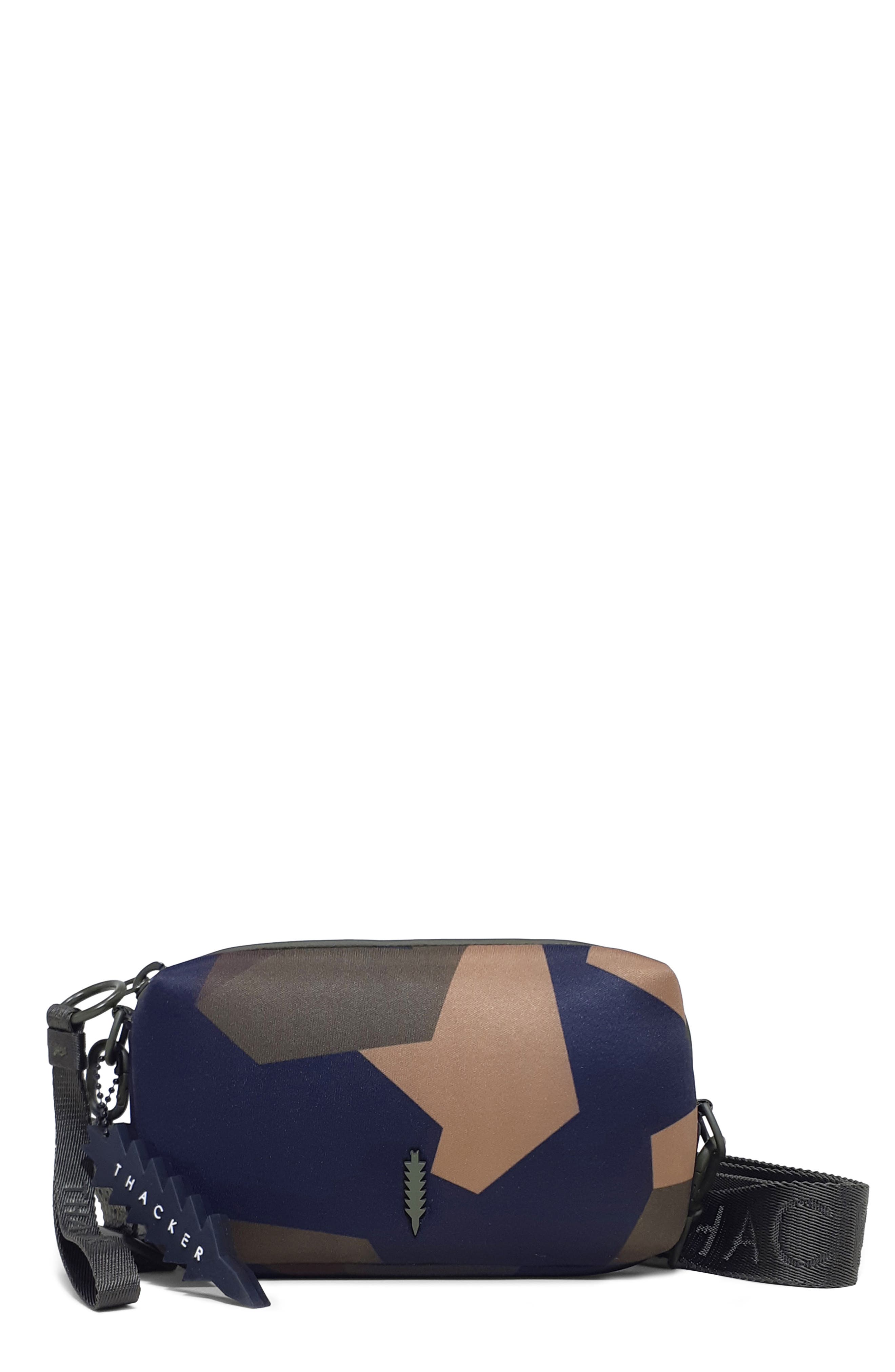 Thacker Ella Phone Crossbody Bag, Main, color, Geo Camouflage