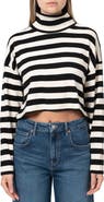 Mavi Jeans Stripe Jersey Crop Top