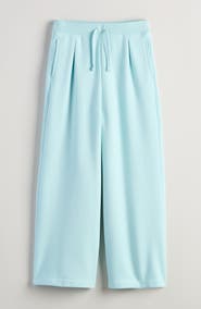 Zella Girl Cloud Soft Pleated Wide Leg Knit Pants