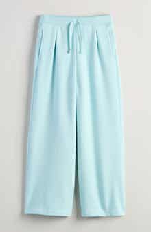 Cloud Soft Pleated Wide Leg Knit Pants