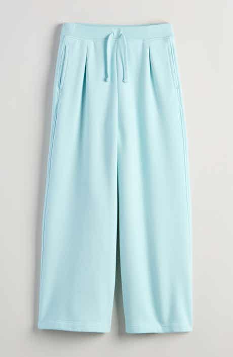 Cloud Soft Pleated Wide Leg Knit Pants