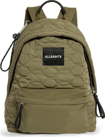 AllSaints Carabiner Quilt Recycled Nylon Backpack | Nordstrom