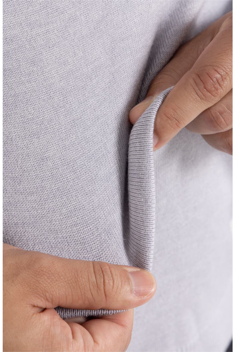 Core Knit Pullover Hoodie, Alternate, color, LIGHT HEATHER GREY