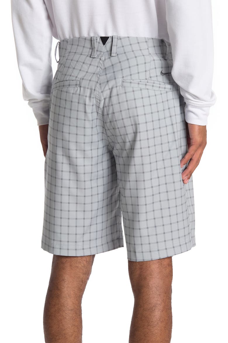 Dri-FIT Plaid Golf Shorts, Alternate, color, WOLF GREY/DARK GREY