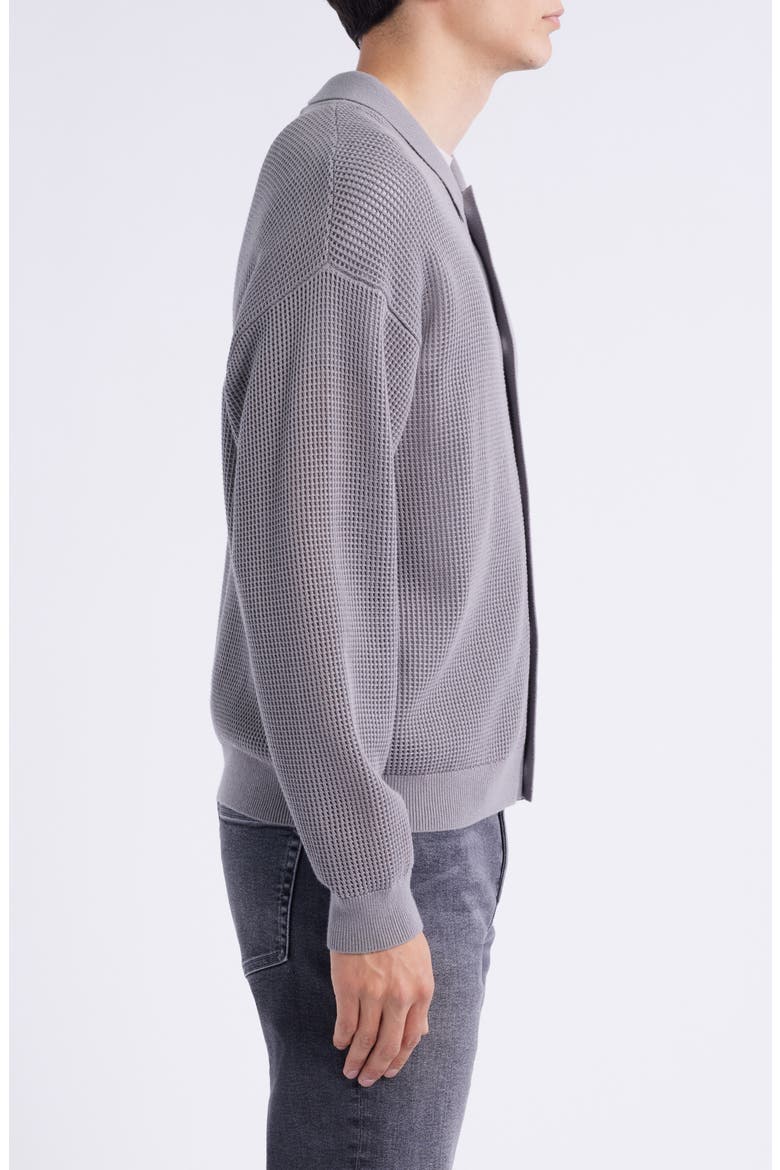 Open Stitch Cardigan, Alternate, color, CLOUD GREY
