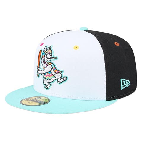 Men's New Era White Hickory Crawdads Copa de la Diversión 59FIFTY Fitted Hat