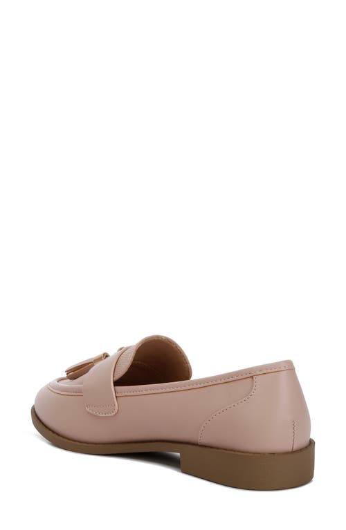 London Rag Alibi Tassel Loafer In Neutral