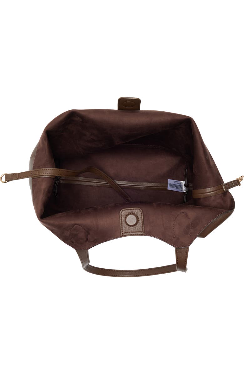 Sam Edelman James Large Tote Bag, Alternate, color, Dark Brown