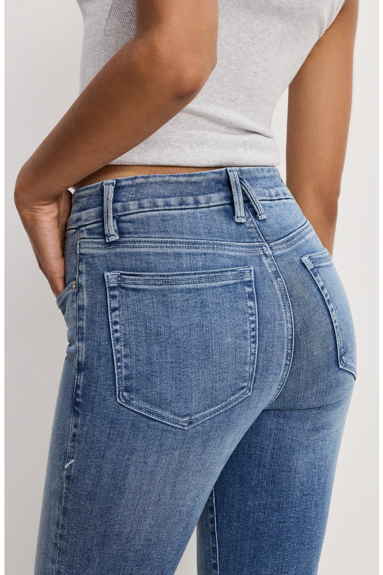 Good Legs High Waist Flare Jeans, Alternate, color, INDIGO1154