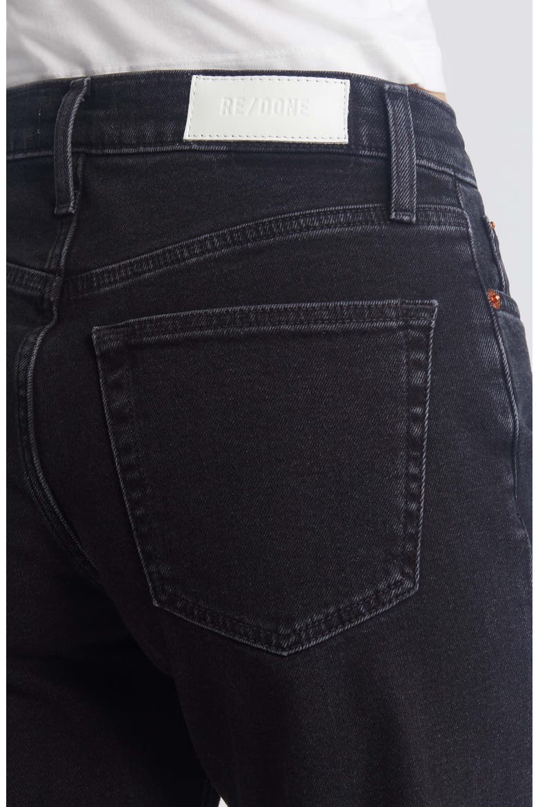 Mid Rise Wide Leg Jeans, Alternate, color, WASHED NOIR