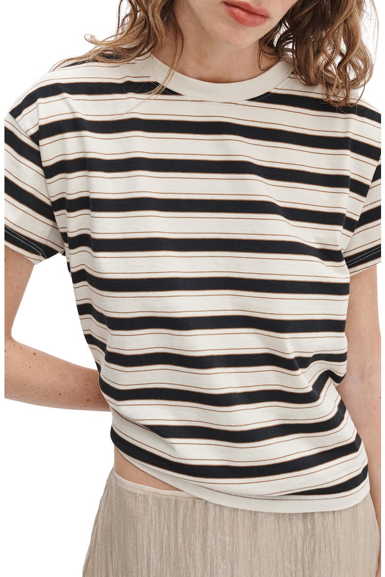 Kelly Stripe Boxy T-Shirt, Alternate, color, CREAM MULTI