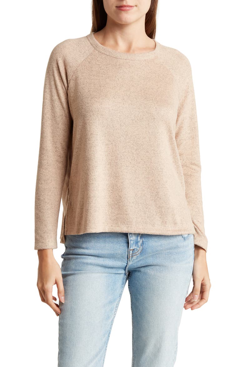 Long Sleeve Tunic, Main, color, TAUPE