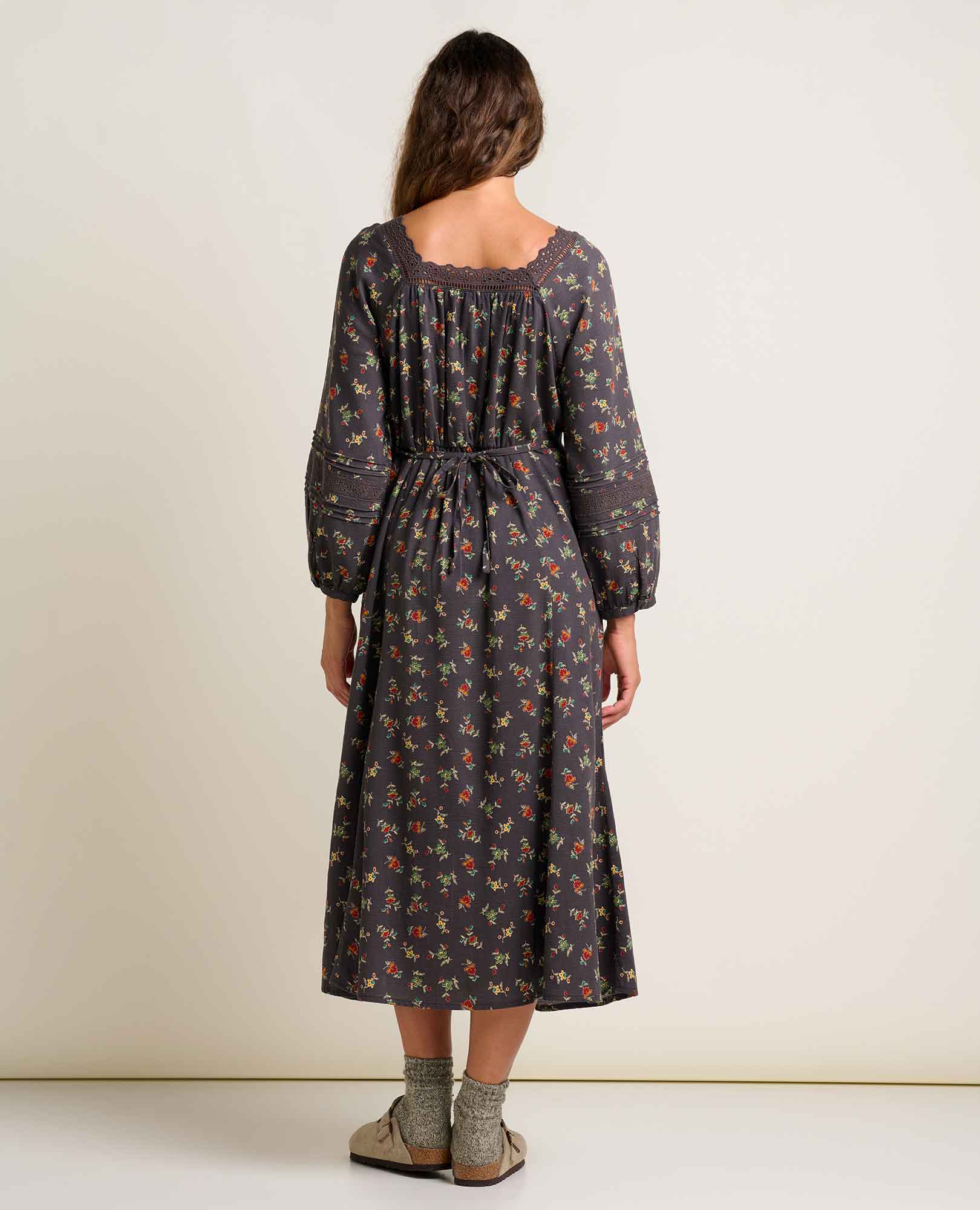 Manzana Square Neck Long Sleeve Dress - image 2