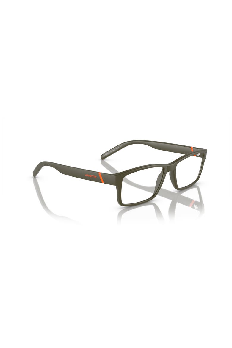54mm Rectangle optical glasses, Alternate, color, Green