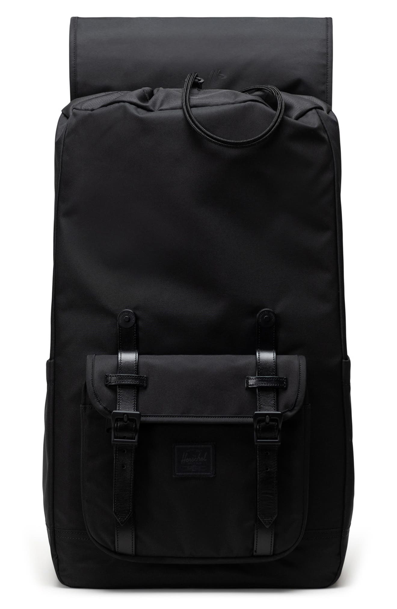 Herschel Supply Co. Premium Little America Recycled Polyester Backpack, Alternate, color, Black
