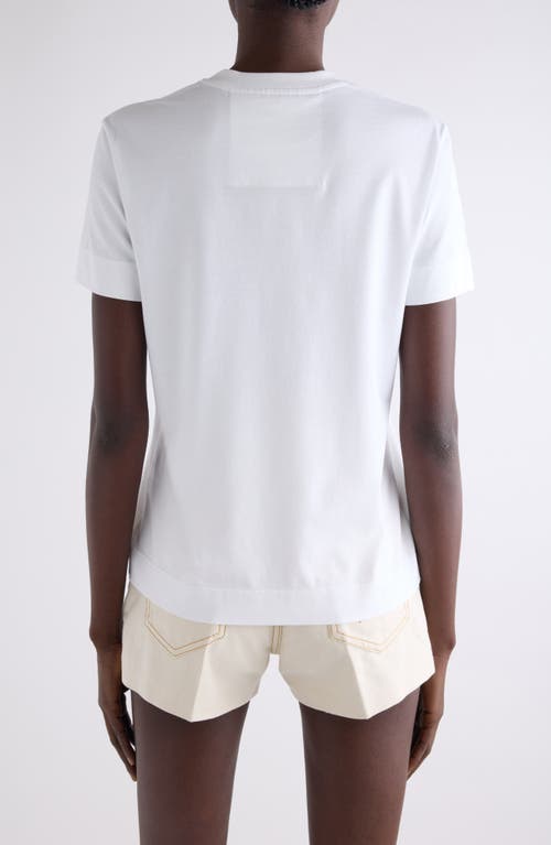 Givenchy 4g Slim Fit T-shirt In Cotton In White