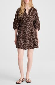 Madewell Splitneck Minidress
