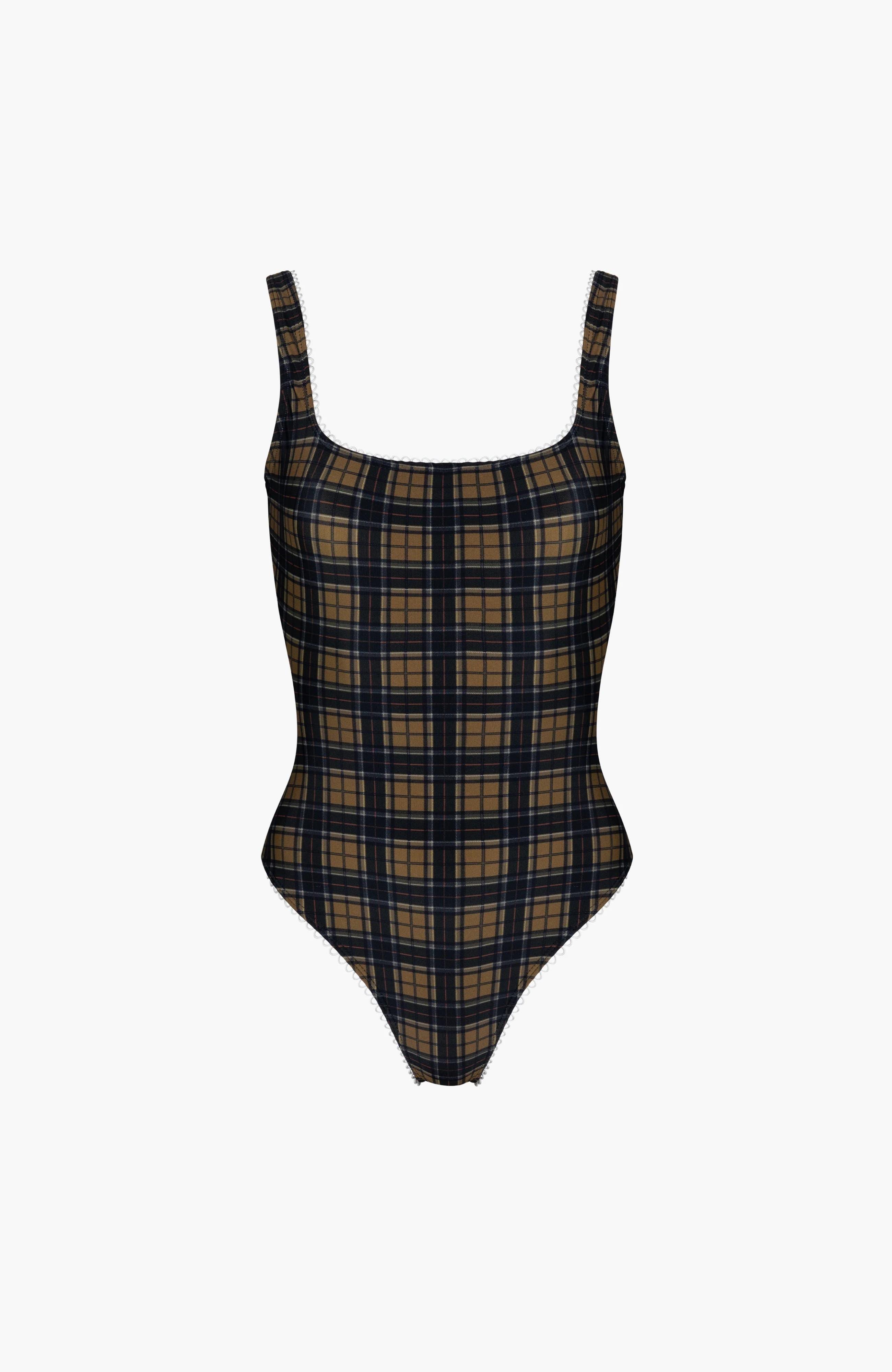 selected Dark Green Plaid