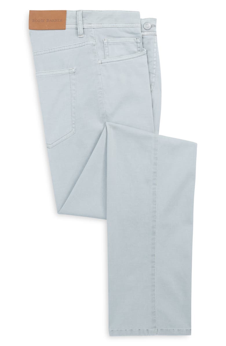 Scott Barber Savannah Straight Leg Twill 5-Pocket Pants, Alternate, color, Mist