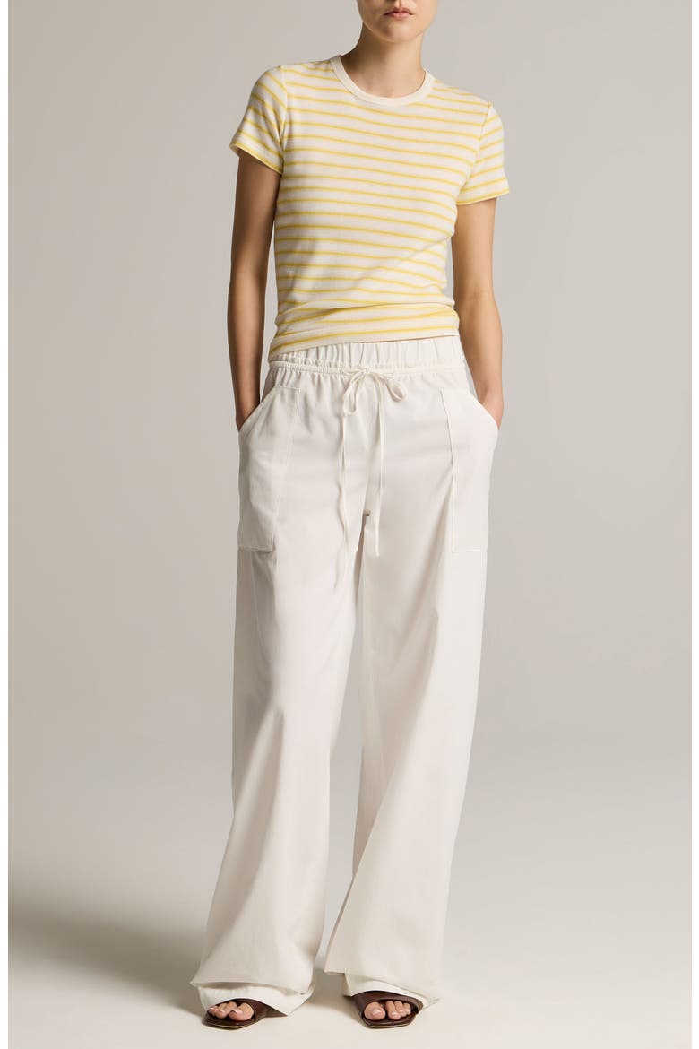Shrunken 90s Stripe Tee, Alternate, color, LIMONE COMBO