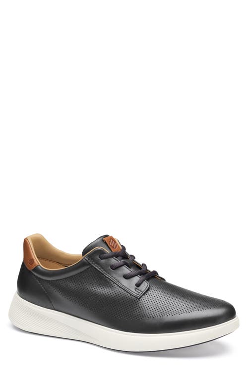 Johnston & Murphy Ackerson Sneaker in Black Full Grain  product