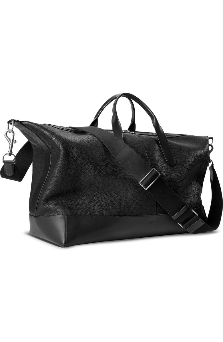 Shinola Canfield Classic Leather Duffle Bag, Alternate, color,