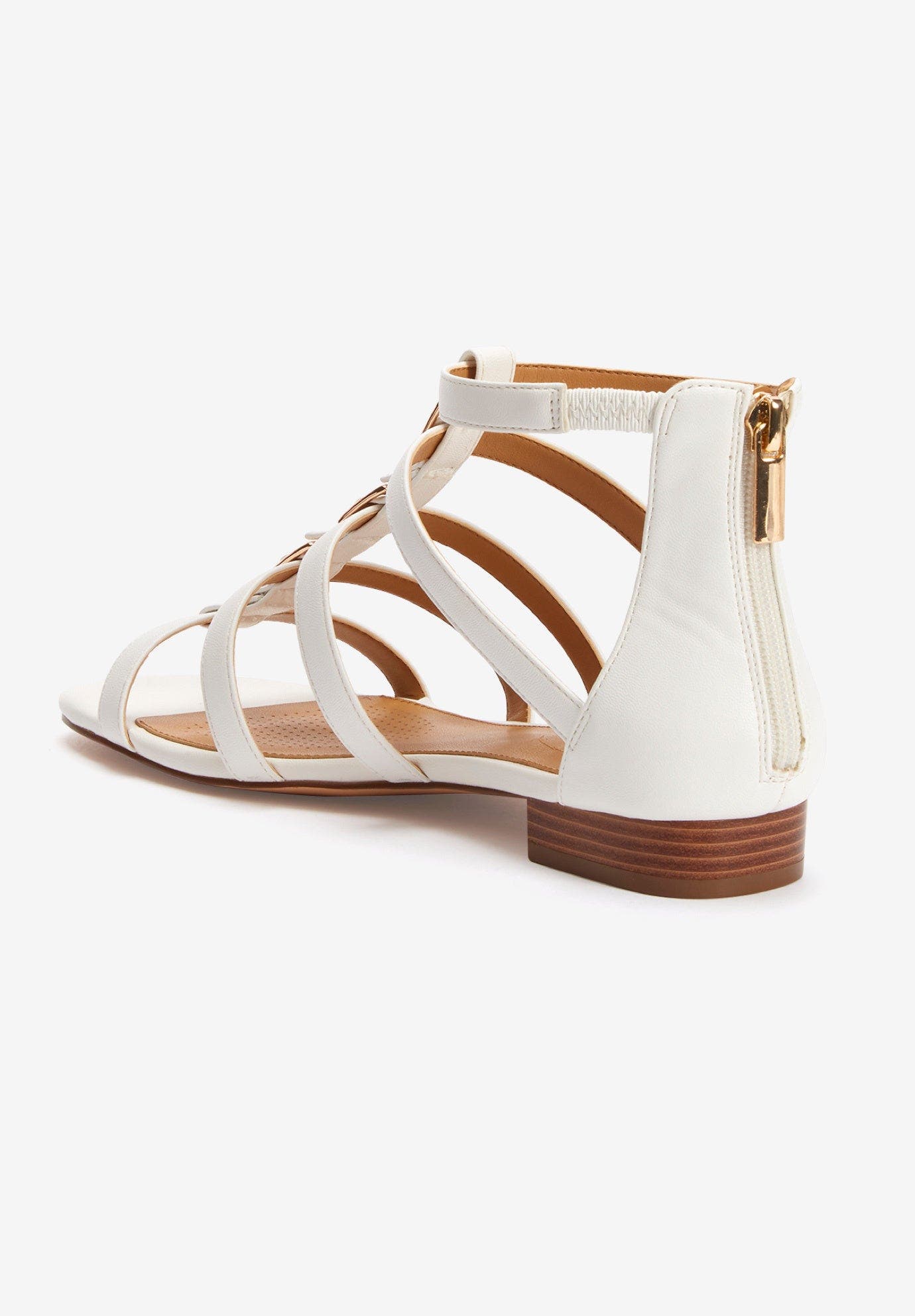 Comfortview The Cassandra Sandal, Alternate, color, Black