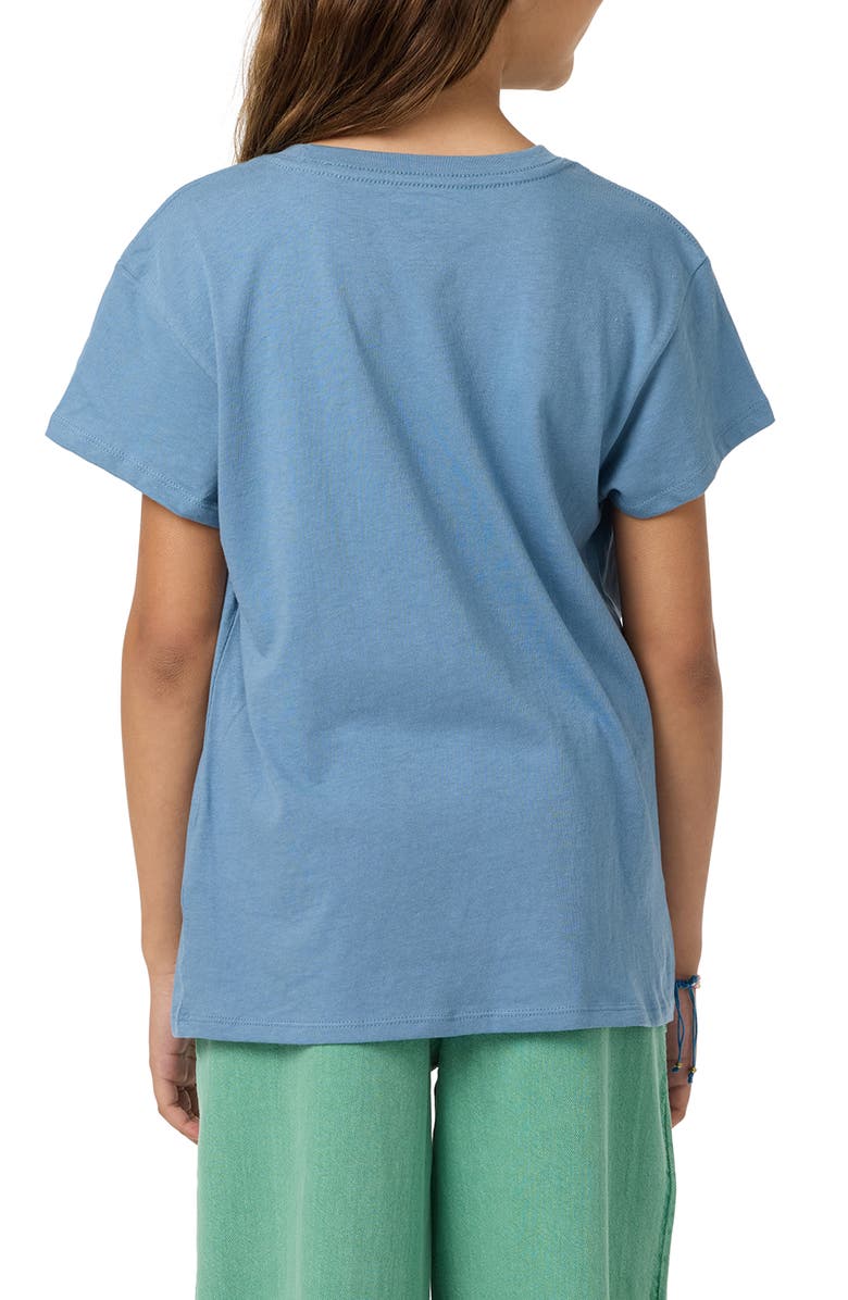 O'Neill Kids' Wave Rider Cotton Oversize Graphic T-Shirt, Alternate, color, Captains Blue