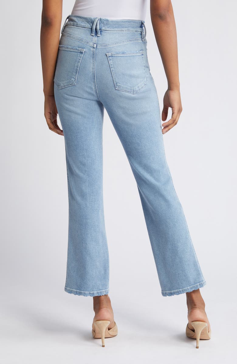 Good American Good Curve Straight Leg Jeans, Alternate, color, 