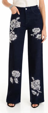 The Noli Shop Kate Crystal Rose Jean