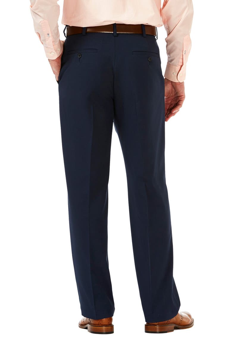 Cool 18® PRO Classic Fit Flat Front Pant, Alternate, color, NAVY